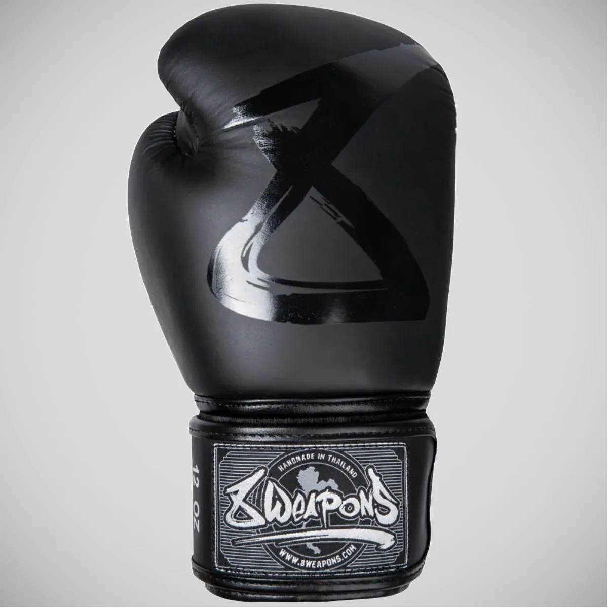 8 Weapons Big 8 Premium Boxing Gloves Black/Black