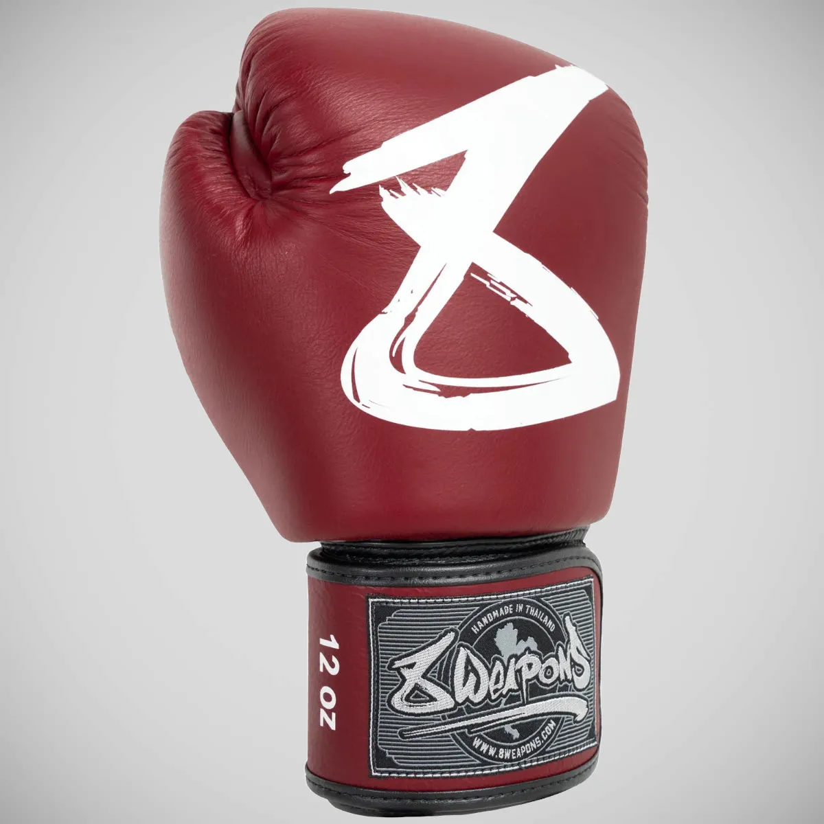 8 Weapons Big 8 Premium Boxing Gloves Burgundy