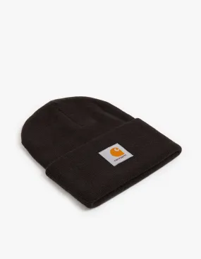 Acrylic Watch Hat - Black