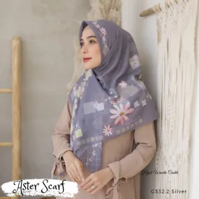 Aster Scarf - GS32.2 Silver