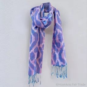 Aziza Silk Ikat Scarf