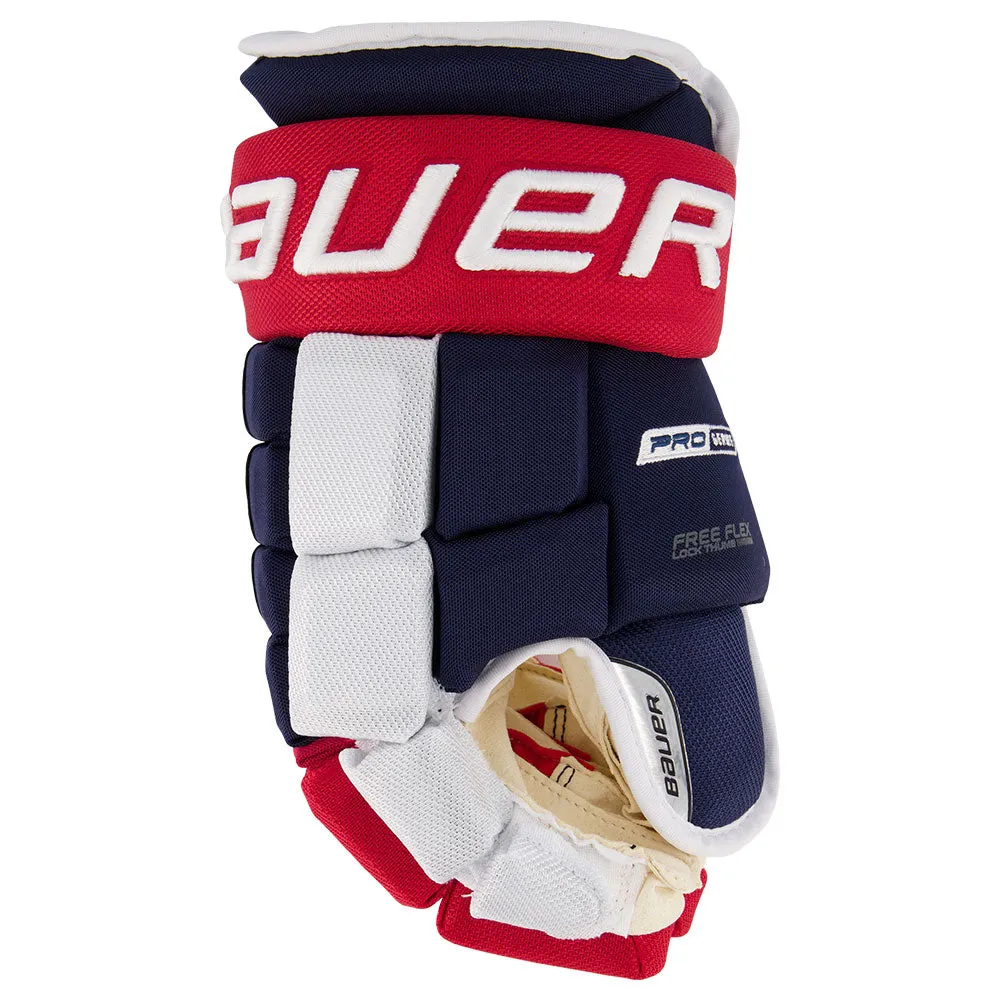 BAUER BAUER PRO SERIES SENIOR HOCKEY GLOVES