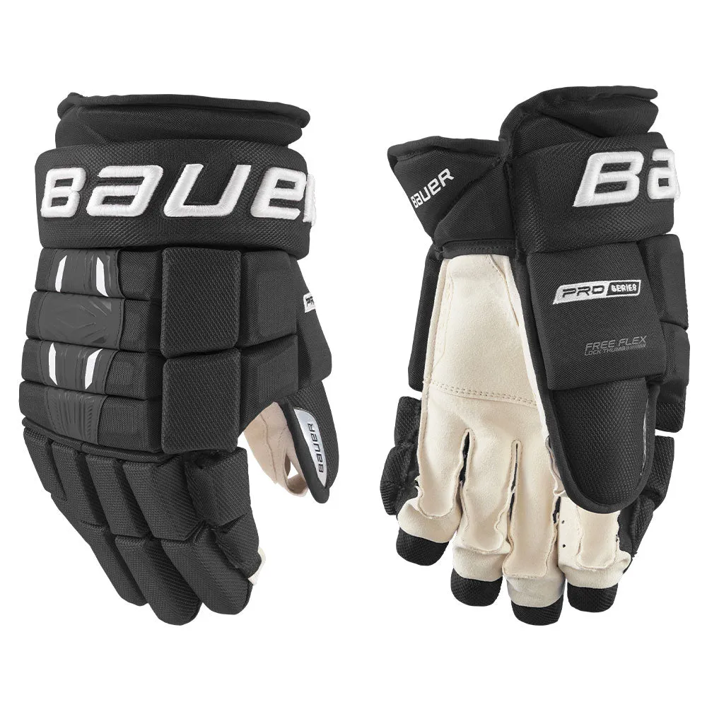 BAUER BAUER PRO SERIES SENIOR HOCKEY GLOVES