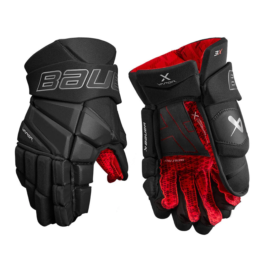 BAUER VAPOR 3X SENIOR HOCKEY GLOVES