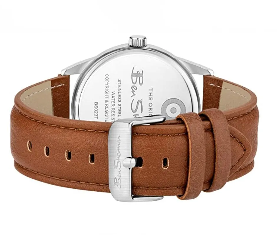 Sure! How about this optimized title: Original Brown Ben Sherman Mens BS023T Watch.