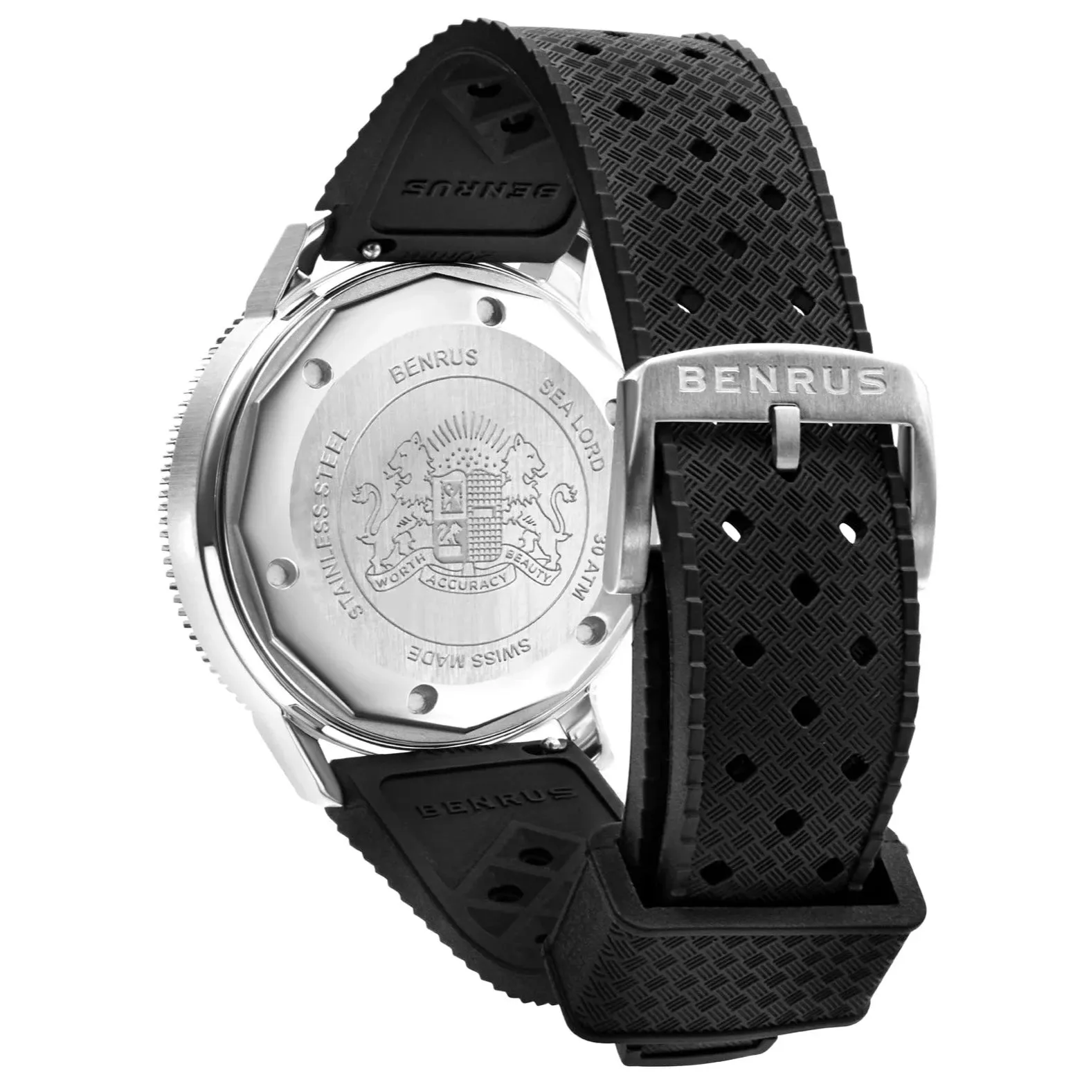 Benrus Men's Sea Lord Dive Watch Black