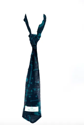 Bloke Printed scarf Airplane batik necktie