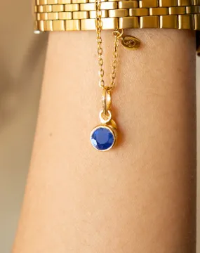 Blue Sapphire Birthstone (Virgo) Watch Charm Set