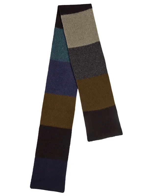 Brushed Colourblock Scarf Multicolour