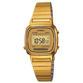 Casio Vintage Unisex Gold Watch LA670WEGA-9EF