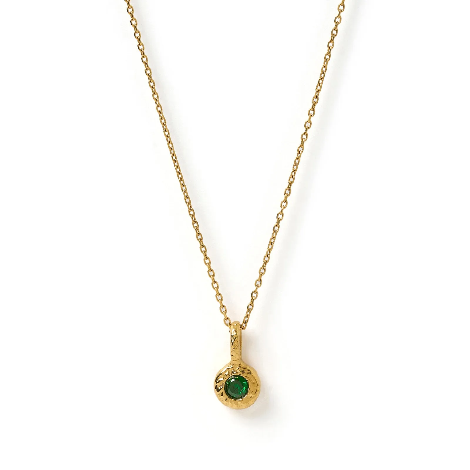 Crushed Birthstone Necklace