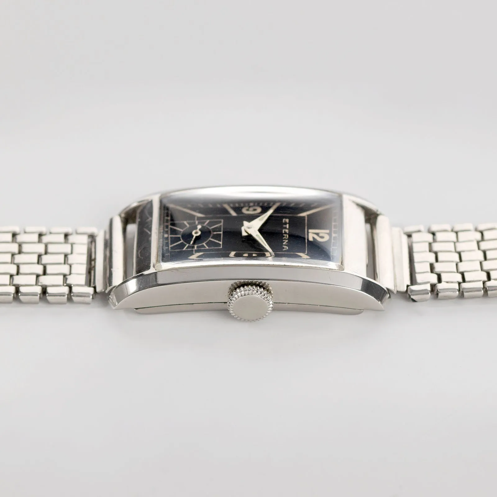 Eterna Steel Dress Watch 1940s