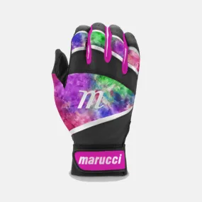 Foxtrot Tee Ball Batting Gloves, Black/Pink