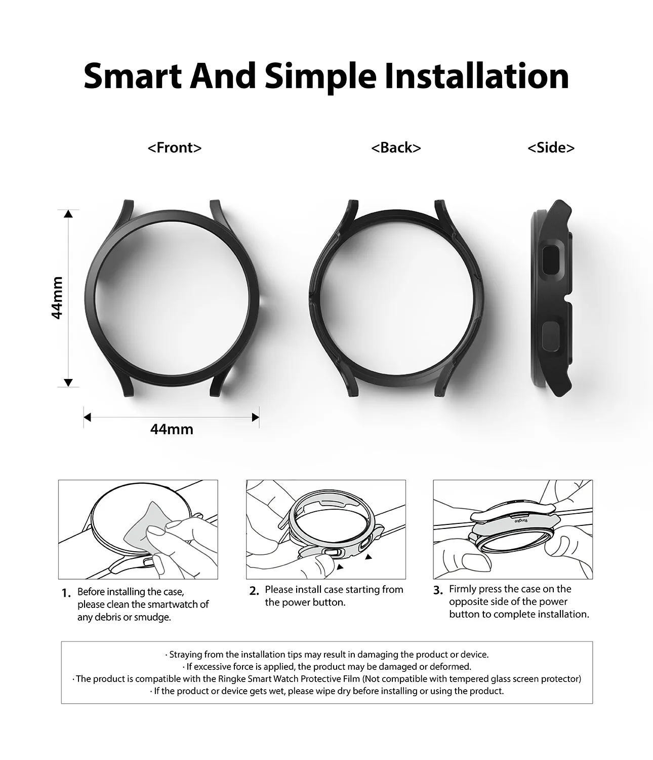 Galaxy Watch 4 44mm Case | Slim