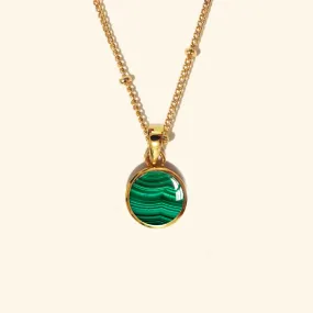 Genuine Malachite Necklace