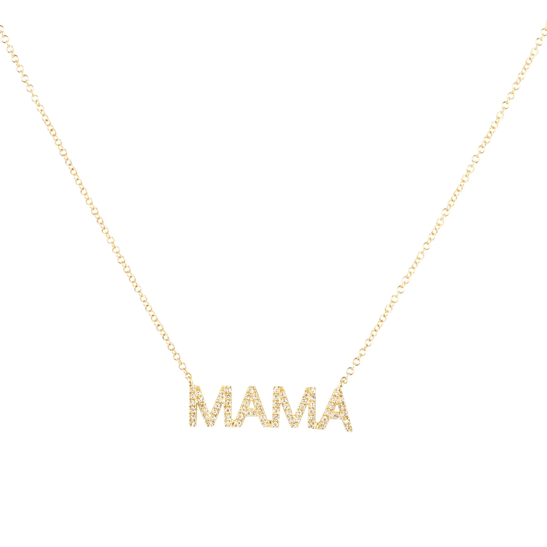 MAMA Diamond Necklace