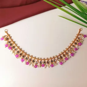 Neelum Necklace (Magenta)