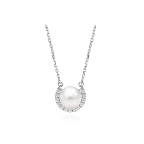 Omega Pearl Necklace