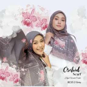 Orchid Scarf - RC23.2 Grey