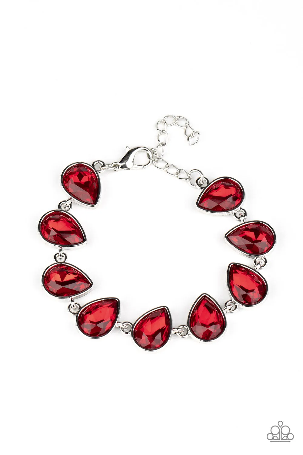 Paparazzi Bracelet ~ Free Rein - Red Bracelet