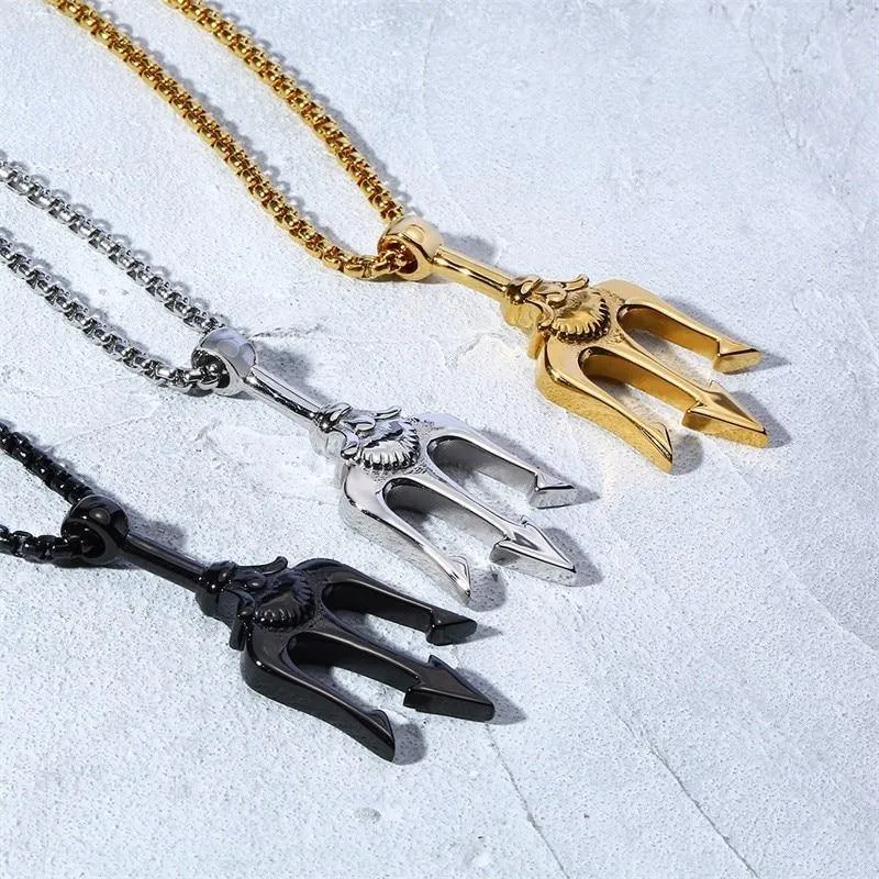 Poseidon's Trident Necklace