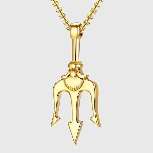 Poseidon's Trident Necklace