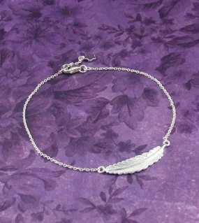 Sideways Feather Bracelet