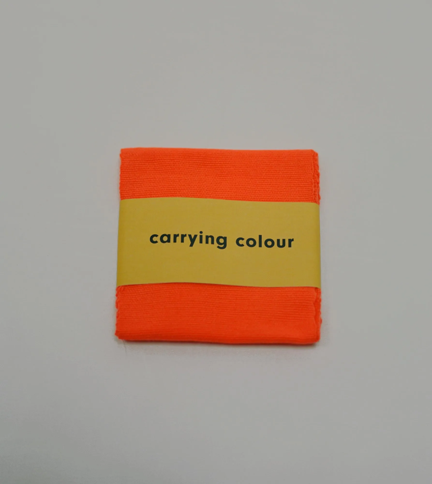 Woven Scarf - Fluo Orange